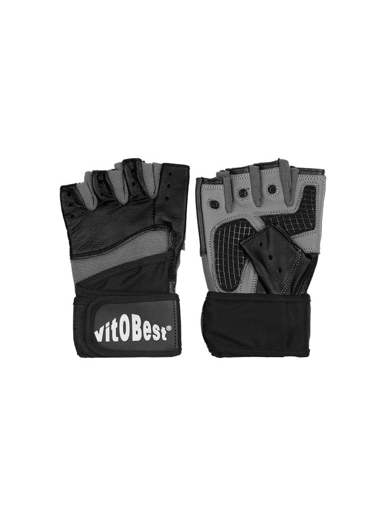 Guantes Muñequera Cuero