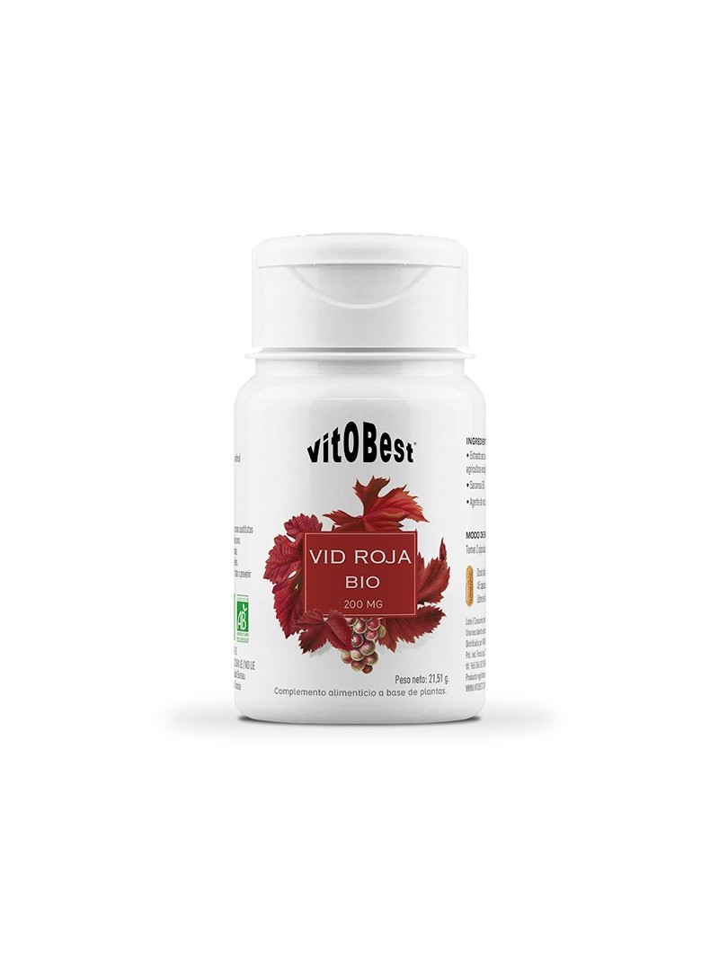 Vid Roja BIO 45 cápsulas vegetales BIO