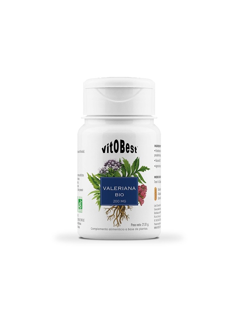 Valeriana BIO 45 cápsulas vegetales BIO